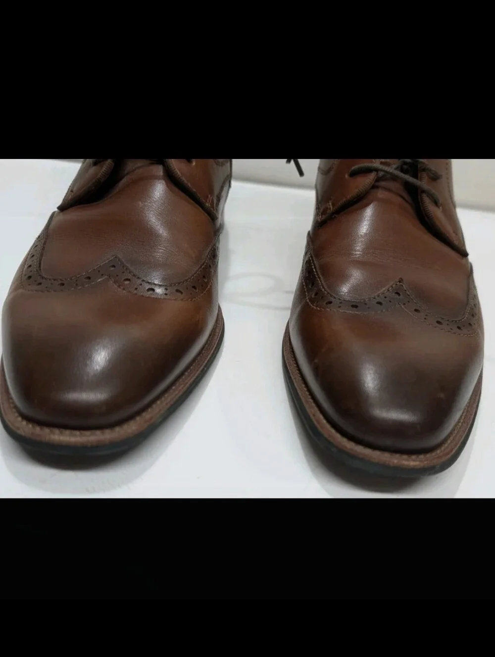 Ted Baker London Waldem Broque Chukka Ankle Boots 11 Brown Wing Tip